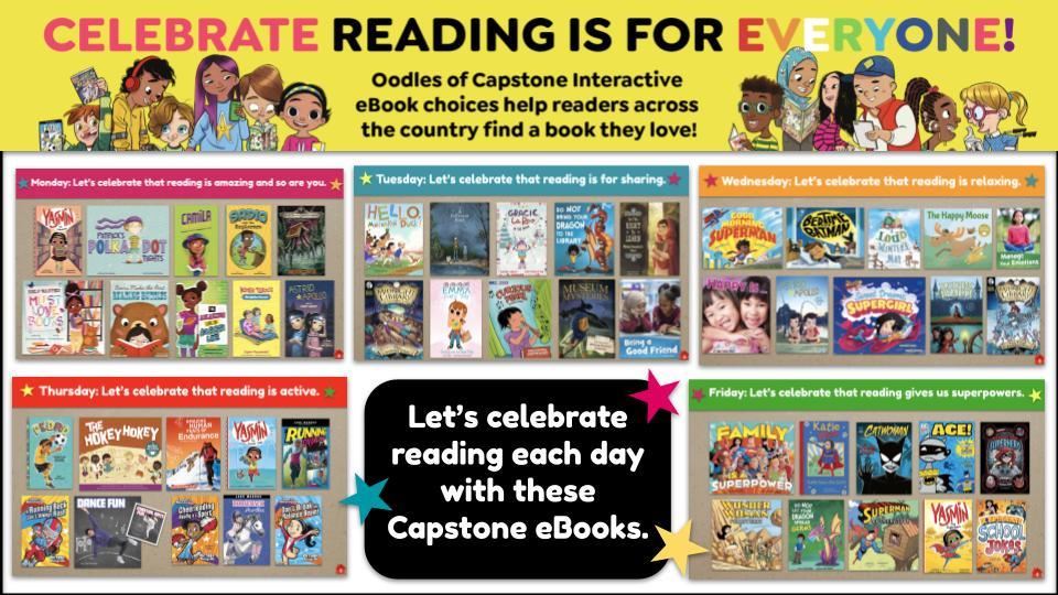 Ebooks to enjoy anytime!